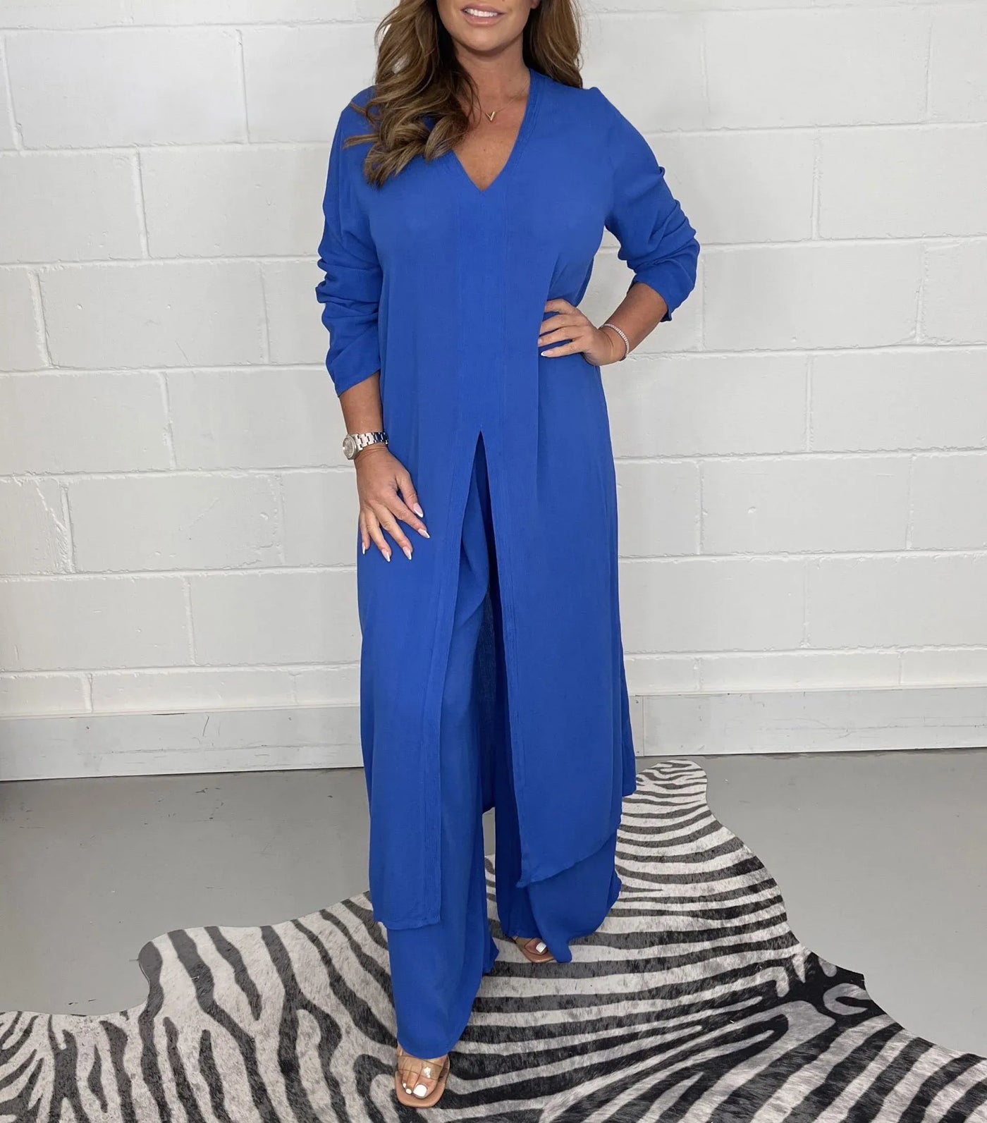 MODEDIVINE | CAPEA Ensemble printemps aérien en deux pièces