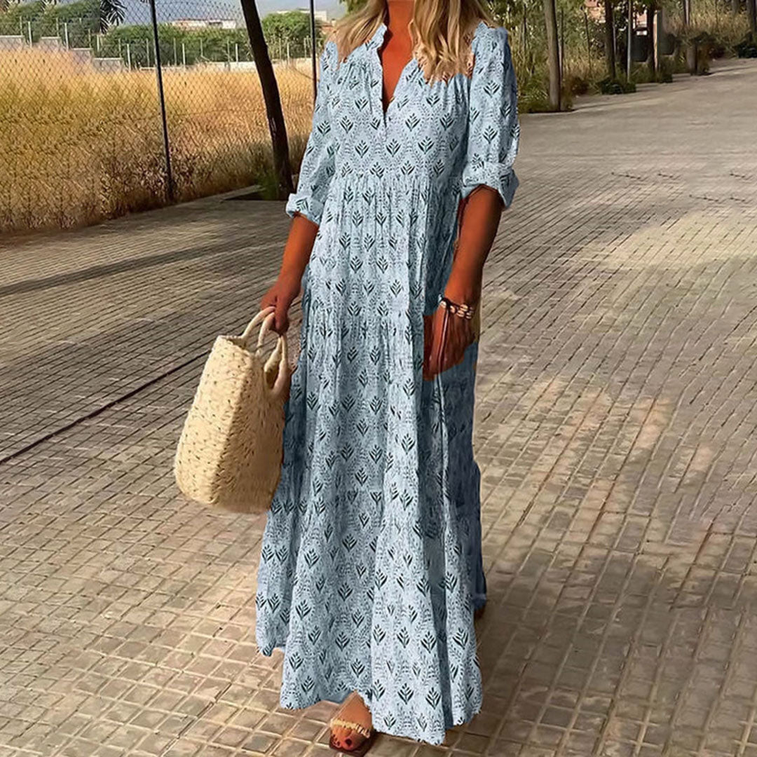MODEDIVINE | CLARA Robe maxi bohème