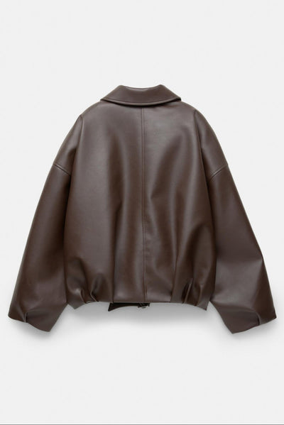 CLAIRE Veste en cuir virale