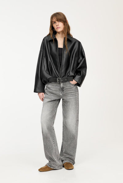 CLAIRE Veste en cuir virale