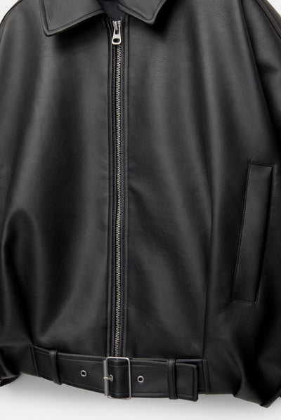 CLAIRE Veste en cuir virale