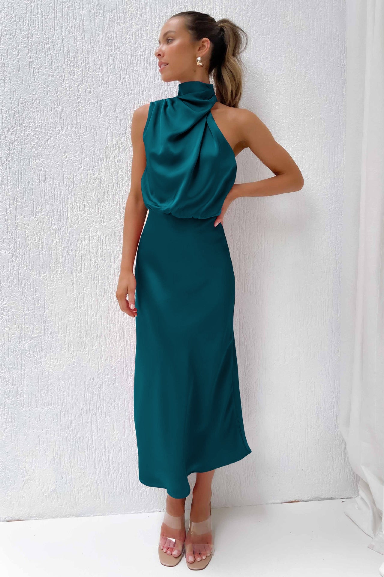 MODEDIVINE | LETICIA Soie longue et sophistiquée.
