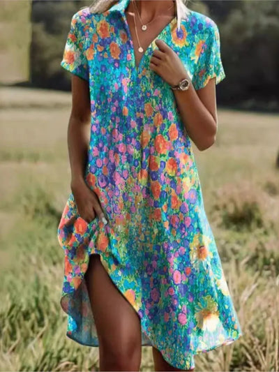 MODEDIVINE | SIGNE Robe éclatante de printemps