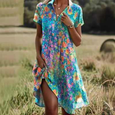 MODEDIVINE | SIGNE Robe éclatante de printemps