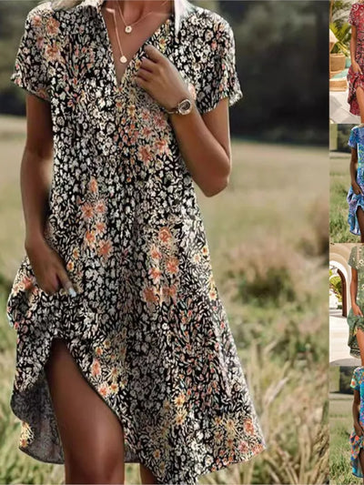 MODEDIVINE | SIGNE Robe éclatante de printemps