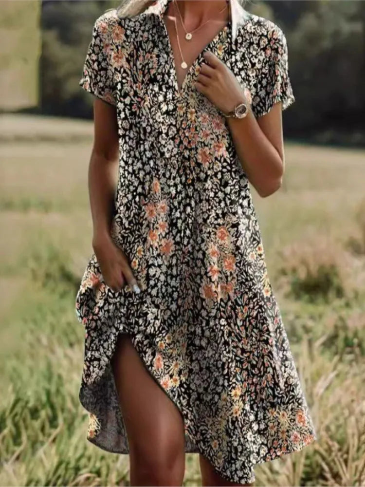 MODEDIVINE | SIGNE Robe éclatante de printemps