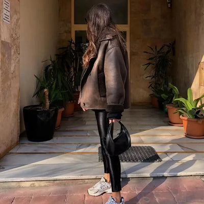 MODEDIVINE | Veste en cuir