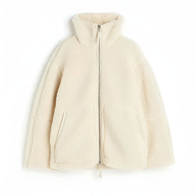 MODEDIVINE | Manteau Teddy de printemps