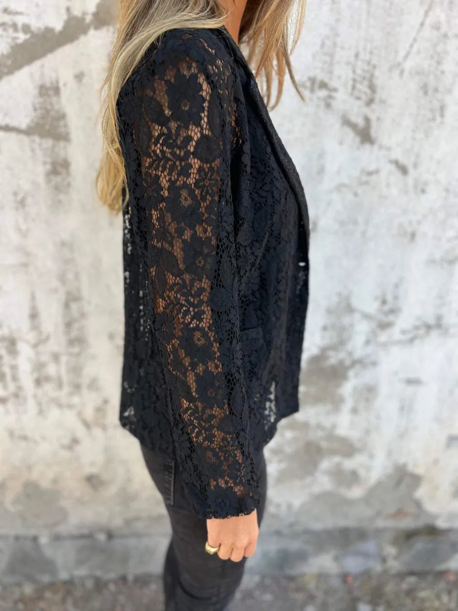 MODEDIVINE | Veste LIVIA avec détails en dentelle