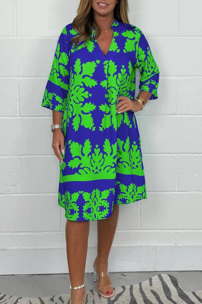 MODEDIVINE | MANON Robe Printanière