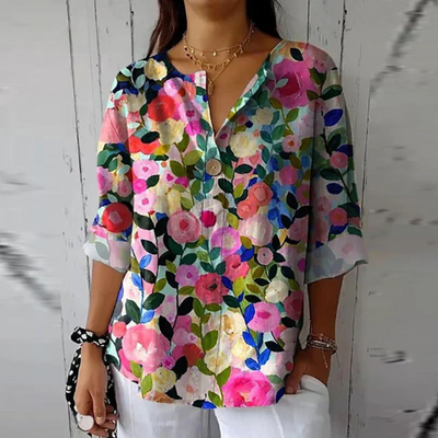 MODEDIVINE | PIA Blouse d’inspiration vintage