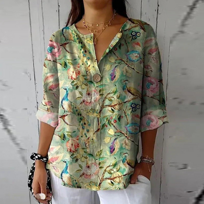 MODEDIVINE | PIA Blouse d’inspiration vintage