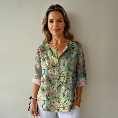 MODEDIVINE | PIA Blouse d’inspiration vintage