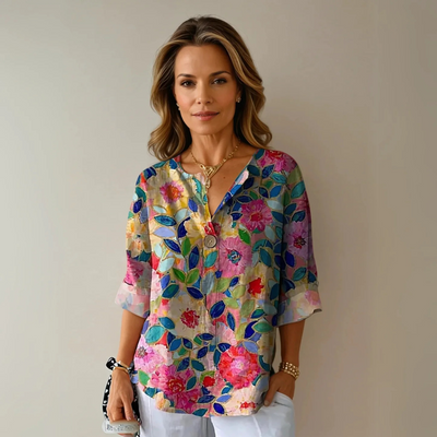 MODEDIVINE | PIA Blouse d’inspiration vintage