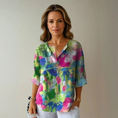 MODEDIVINE | PIA Blouse d’inspiration vintage
