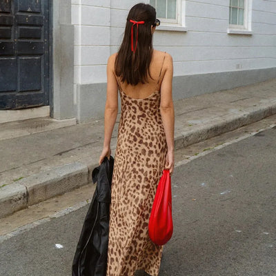 MODEDIVINE | FAY Robe de soirée Tigre
